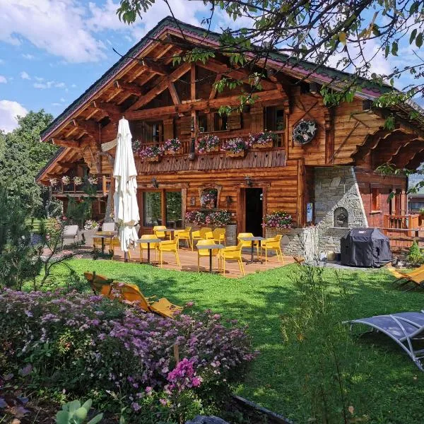 Chalet Jardin d'Angèle Chambres d'hôtes, hotel v destinácii Courchevel