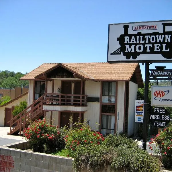 Jamestown Railtown Motel, hotell i Jamestown