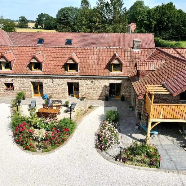 La Mésangeraie Gîte Chambres d'hôtes, hotel v destinaci Monts-en-Ternois