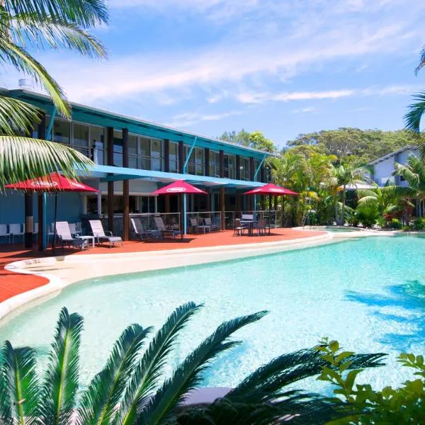 Mobys Beachside Retreat, hotel en Boomerang Beach