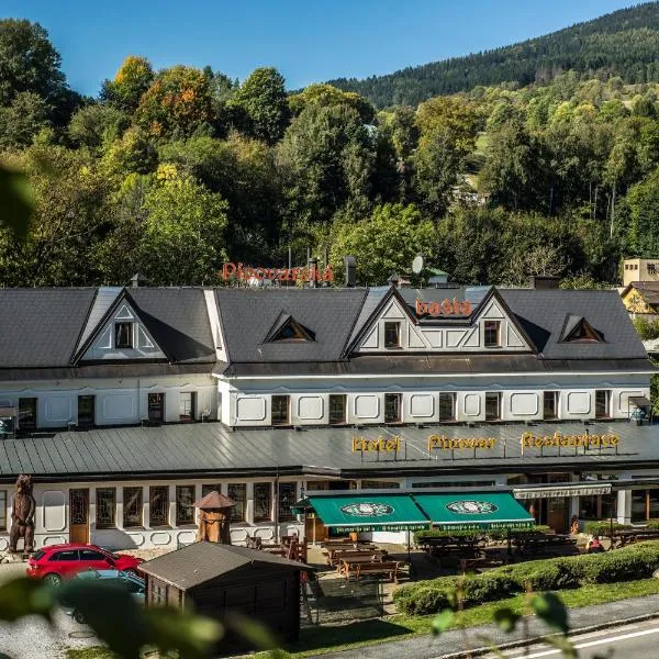 Hotel Pivovarská bašta, hotell i Vrchlabí