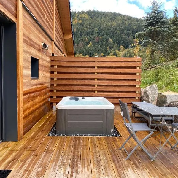 Rochesson에 위치한 호텔 Les Chalets Perce Neige & Jacuzzi privatif, proximité Gerardmer & La Bresse