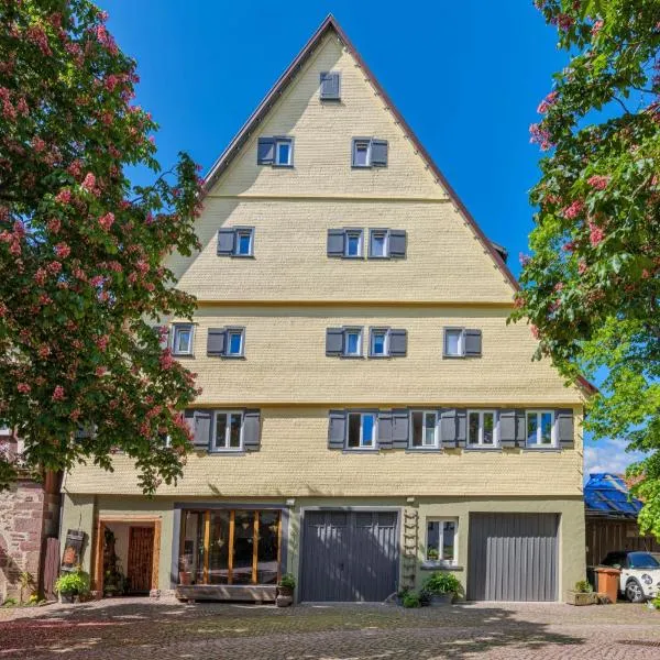 Apartments im Ferienhaus zum alten Spital, hotel in Dornstetten