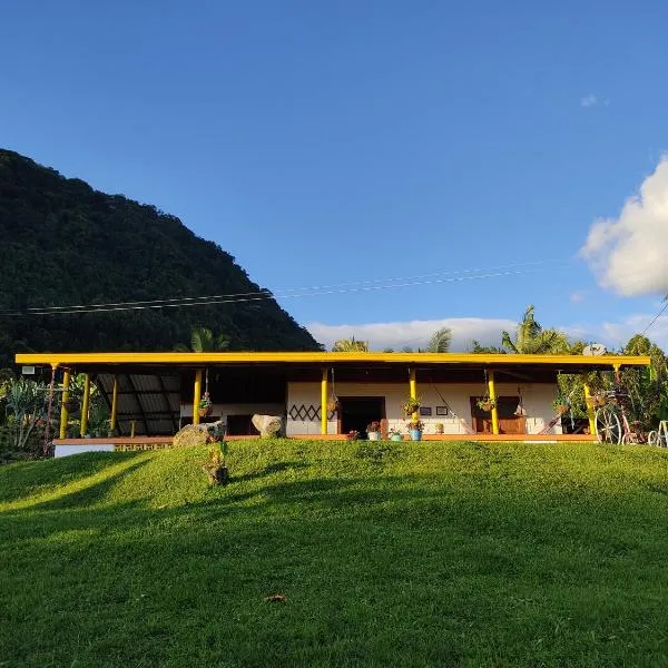 Finca La Antigua. finca tradicional Cafetera, hotel v destinaci Jardin