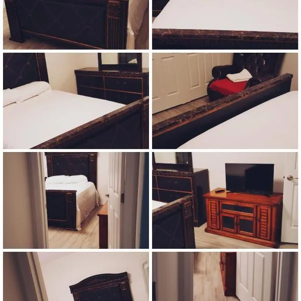 A beautiful queen bedroom, hotel a Orlando