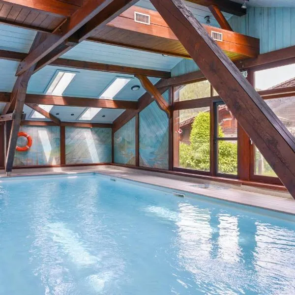 Appartement chaleureux à Les Houches 29 m² avec piscine partagée, hotel v destinaci Les Houches