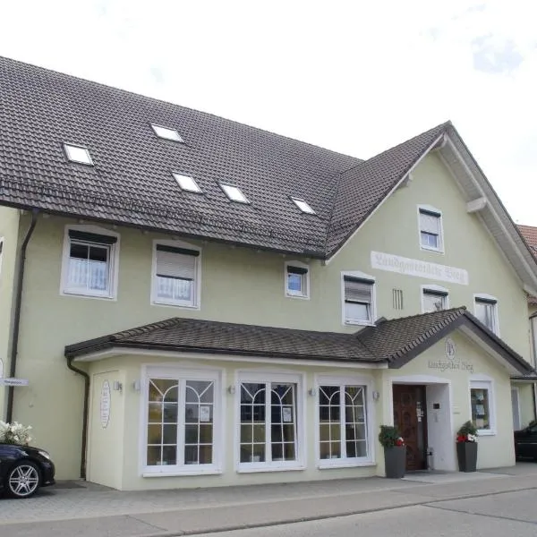 Sonnenhalde Landgasthof Bieg, hotel em Neuler