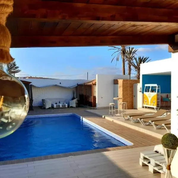 Villa Denube Fuerteventura, hotell i Las Playitas