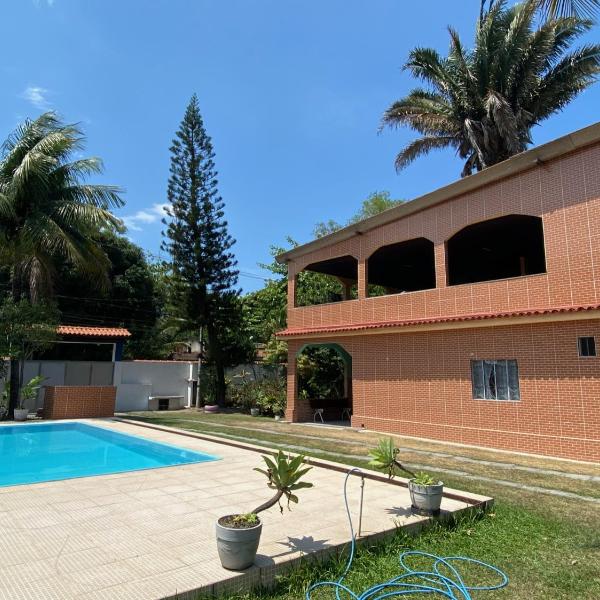 CASA inteira entre Guaratiba e Campo Grande, Rio de Janeiro, RJ - a 40 min da praia, próximo ao Estádio Miecimo da Silva e Park Shopping-Ideal para descanso, encontros, festa e lazer-3000 m2 - Foto 4