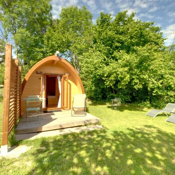 Camping-Hotel de Plein Air Les 2 Bois, viešbutis mieste Baratier