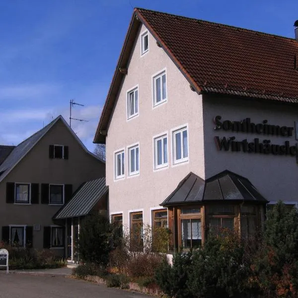 Sontheimer Wirtshäusle, hotel in Sontheim im Stubental