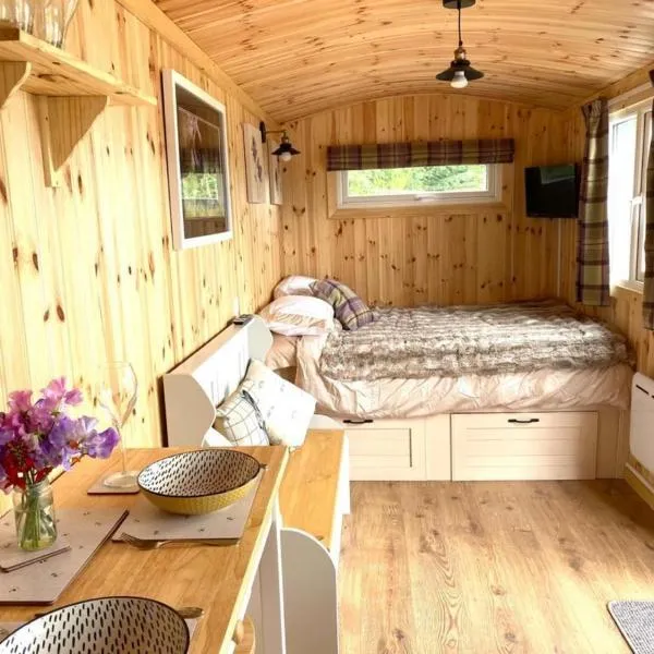Woodhead Shepherds Hut - Sleeps 2 - Parking, hotel v destinaci Perth