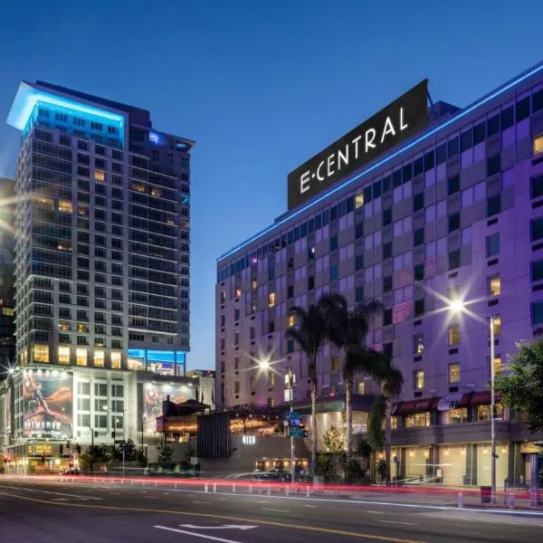 E Central Hotel Downtown Los Angeles, отель в городе Хантингтон-Парк