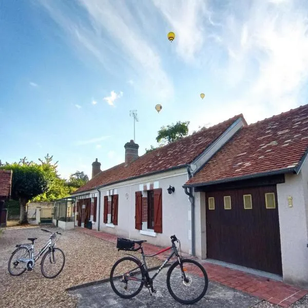 Viesnīca la longère de l allée du château de Cheverny pilsētā Ševernī