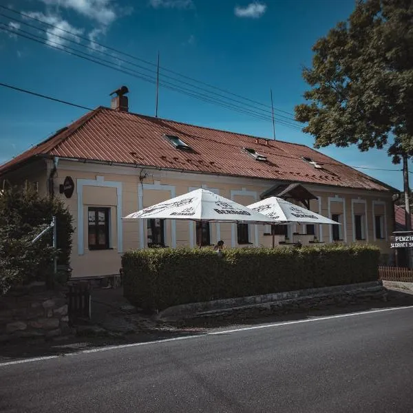 Penzion U Dračí skaly, hotell i Prášily