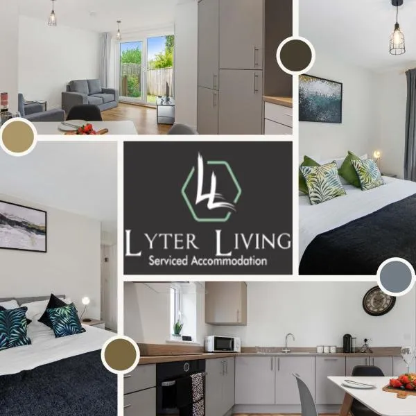 Oxford-Hawthorn-with-free-parking-2bed-2bath-by-Lyter-Living, hotel in Oxford