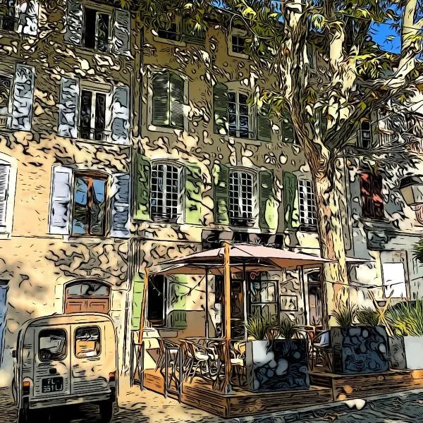 Carnets de voyage Coté studios – hotel w mieście Lorgues