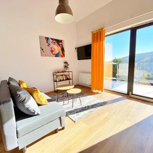 APARTAMENT SKANDYNAWSKI 2-poziomowy SAUNA JACUZZI, hotel in Szczyrk