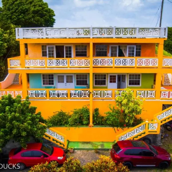 Belle View Apartment Villa- Lilac, hotel in Vieux Fort