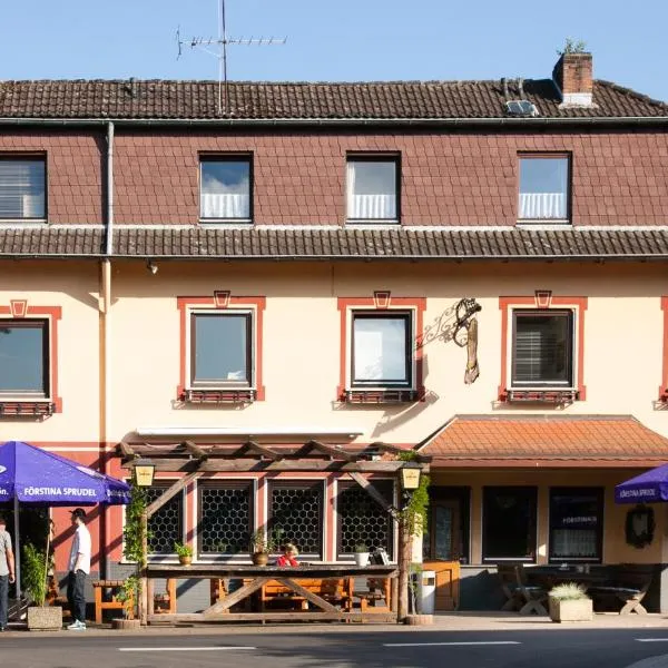 Herzog's Ulsterbrücke, hotel v destinaci Tann