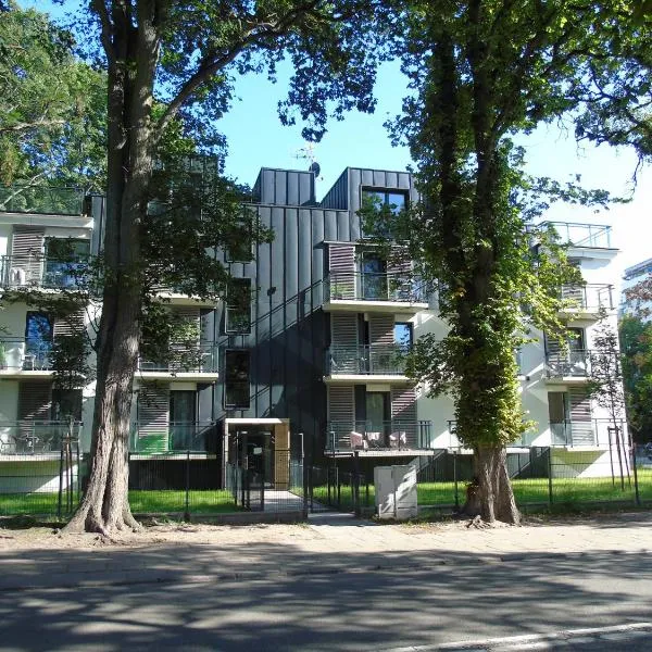 Apartment mit Blick auf den Park - Apartament MARIW MATEJKI 17 z widokiem na park, hotel in Świnoujście