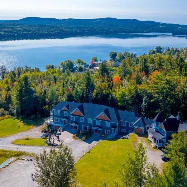 Location Au Sommet du Lac Magog, hôtel à North Hatley