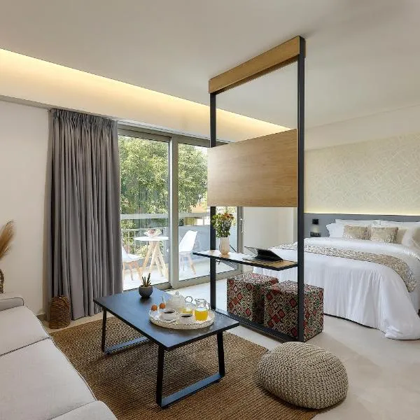 Stay 365 Heraklion Apart Hotel: Áyios Síllas şehrinde bir otel