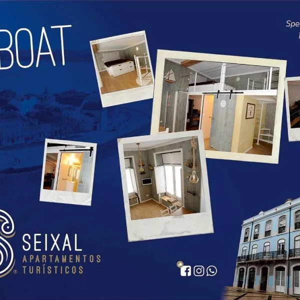 THE BOAT Apartamento Temático，Arrentela的飯店