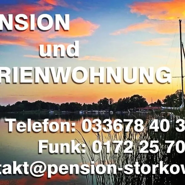 Pension und Ferienwohnung Walther App. 2, hotel sa Storkow