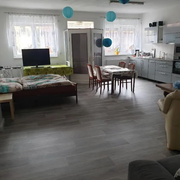 Einraum-Ferienwohnung 46m2 Eisenhüttenstadt-Diehlo, מלון באייזנהוטנשטאדט