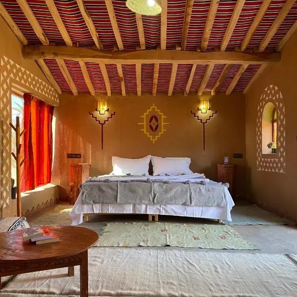 Camp Auberge Sahara Marokko, hotel Mhamidban
