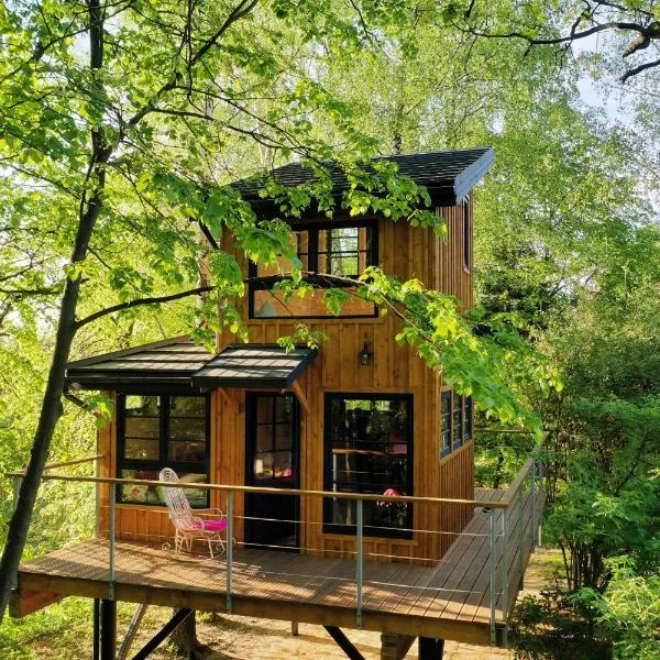 Węgiełek Treehouse, hotel v destinaci Kazimierz Dolny