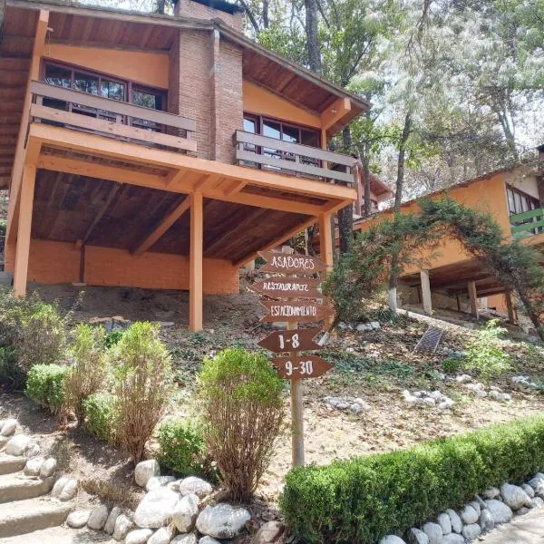 Cabañas Los Bosques del Zembo, hotel v destinaci Huasca de Ocampo