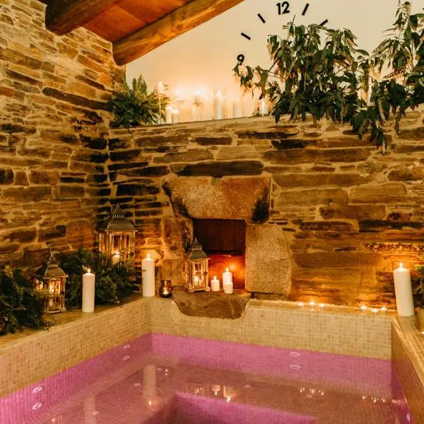 Casas de Outeiro，薩莫斯的飯店