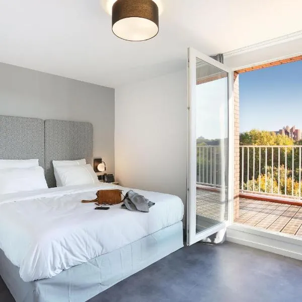 Appart Hotel Odalys City Toulouse Centre Compans Caffarelli, hotel v destinácii Toulouse