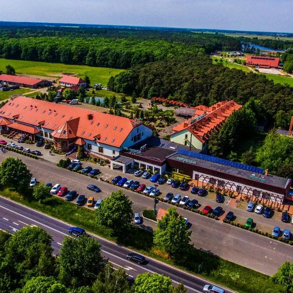 Hotel Delicjusz, hotel in Trzebaw