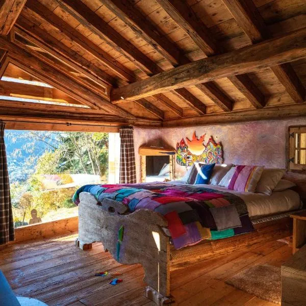 Res Albert - Chalet nel Bosco, hotell sihtkohas Chiavenna