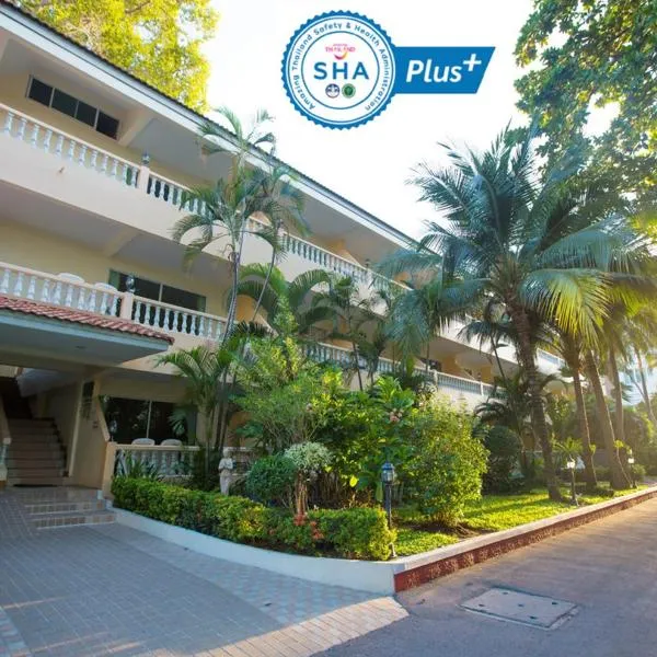 Twin Palms Resort Pattaya, SHA Extra Plus Certified, viešbutis Centrinėje Patajoje
