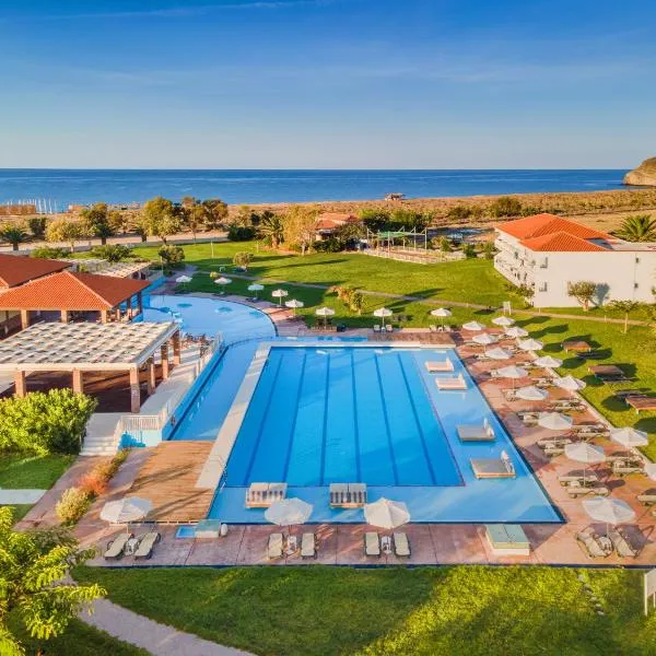 Aeolian Village Beach Resort、スカラ・エレソスのホテル