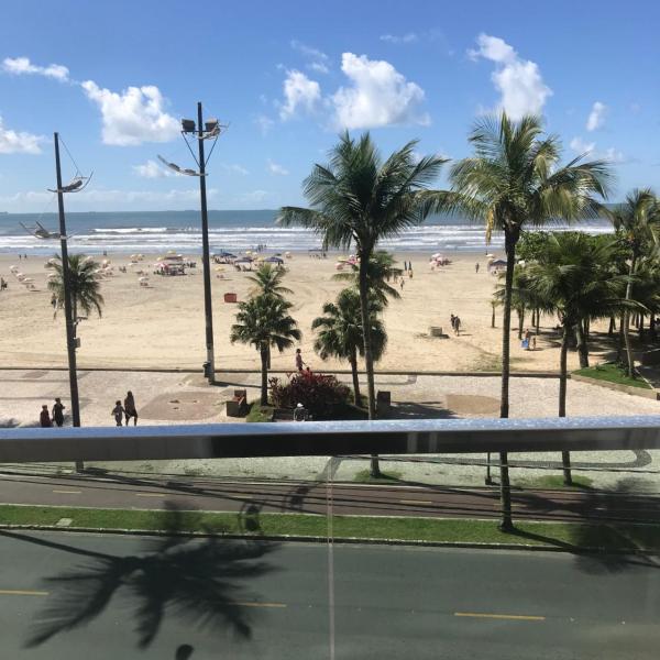 Apartamento encantador pé na areia, varandas mar