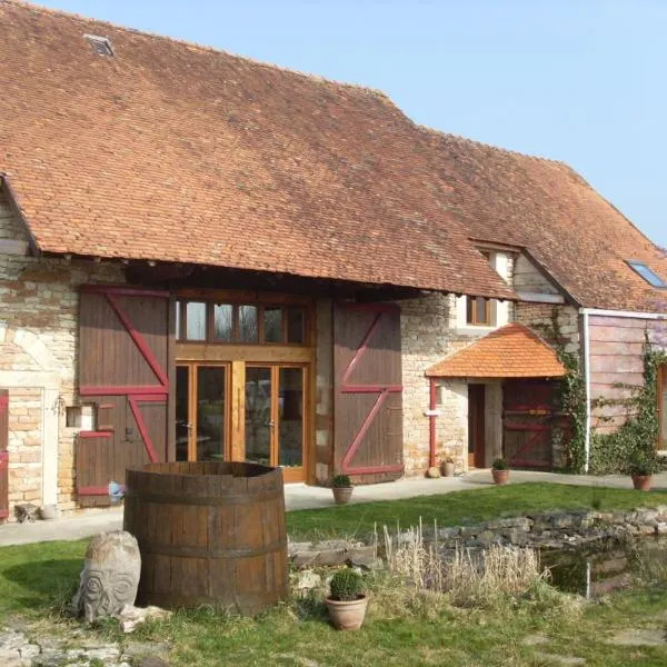 Bed and Bourgogne, hotell i Saint-Martin-du-Tartre