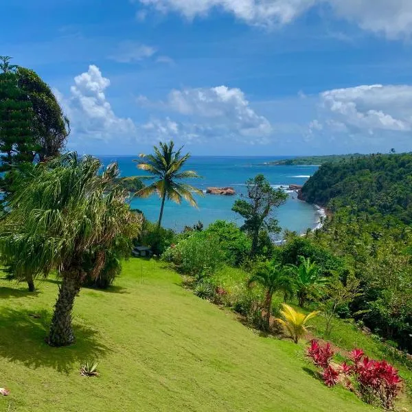 Sea Cliff Eco-Cottages & Gin Distillery, hotel v destinaci Calibishie