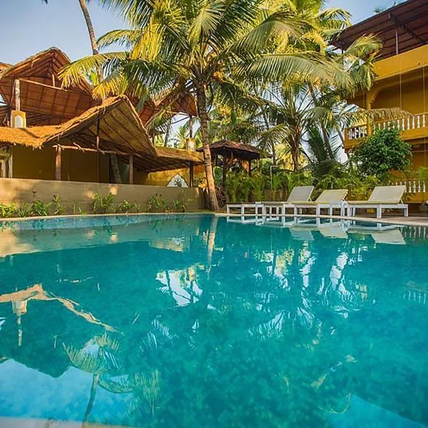 juSTa Morjim Beach Resort Goa - 80 Steps from Morjim Beach, hotel v destinaci Morjim
