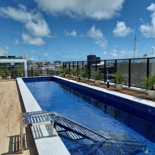 Flat a uma quadra da PRAIA e do LARGO DE TAMBAÚ, principal ponto turístico da praia do CABO BRANCO! - Foto 4