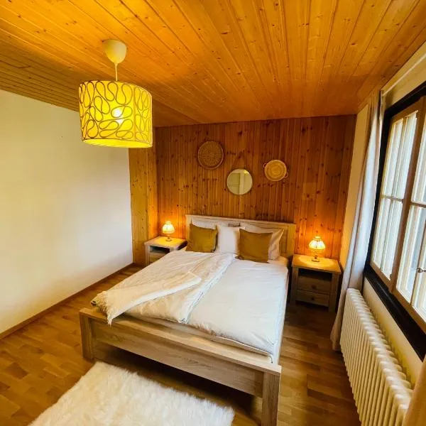 Chalet 6 personnes avec sauna, hotel v destinaci Leysin