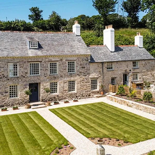 Cusgarne Manor boutique B&B - adults only, hotel di Cusgarne