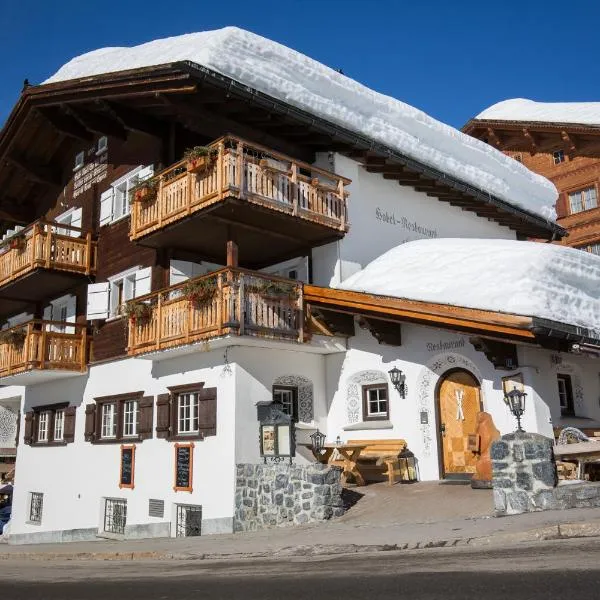 Hotel Madrisajoch、ザンクト・アンテーニーンのホテル