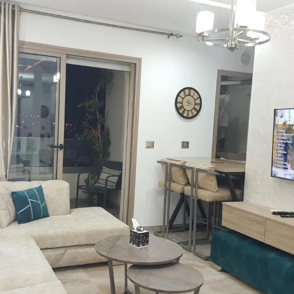 Design & luxury apartment with sea view in Mrezga Hammamet, hotel v destinaci Nabeul