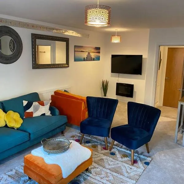 Luxury Modern 1Bed Sea View Apartment, hotel di Llandrillo-yn-Rhôs