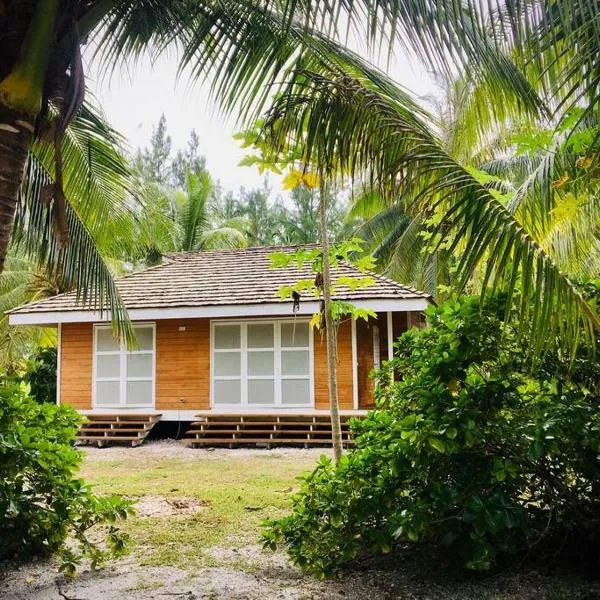 Cottage « the papaya tree », hotel i Temae